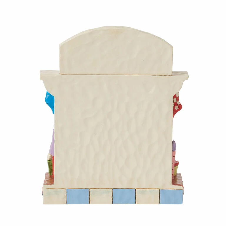 Enesco Jim Shore Grinch Peeking Out Of Fireplace Figurine, 5.5" 2 Enesco Jim Shore Grinch Peeking Out Of Fireplace Figurine, 5.5" - Image 2