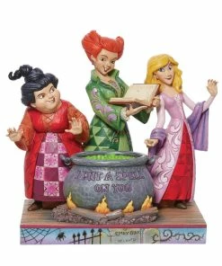 Enesco Jim Shore Disney Hocus Pocus Sanderson Sisters Figurine, 8.5"
