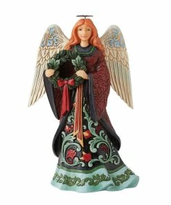 Enesco Jim Shore Holiday Manor Angel Figurine, 9.25"