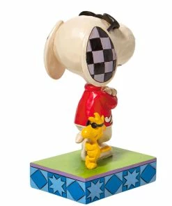 Enesco Jim Shore Peanuts Joe Cool & Woodstock Figurine, 5" -Department Store Shop Jim Shore Joe Cool Snoopy Woodstock Figurine 6010115 03