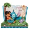 Enesco Jim Shore Disney Lilo & Stitch Storybook Figurine, 5.75"