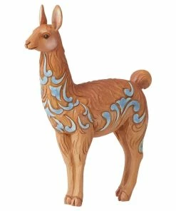 Enesco Jim Shore Llama Mini Figurine, 4"