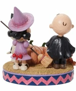 Enesco Jim Shore Peanuts Gang Halloween Figurine With Light, 5.55" -Department Store Shop Jim Shore Peanuts Halloween Figurine With Light 6013037 03