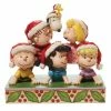 Enesco Jim Shore Peanuts Holiday Pyramid Figurine, 6.5"