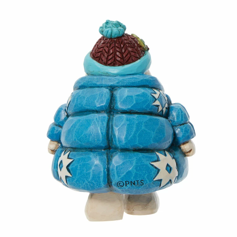 Enesco Jim Shore Peanuts Snoopy Puffer Jacket Mini Figurine, 3.3" 2 Enesco Jim Shore Peanuts Snoopy Puffer Jacket Mini Figurine, 3.3" - Image 2