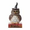 Enesco Jim Shore Halloween Owl Figurine, 5.51"