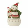 Enesco Jim Shore Pint-Sized Snow Mom And Snow Baby Figurine, 4.9"