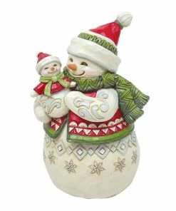 Enesco Jim Shore Pint-Sized Snow Mom And Snow Baby Figurine, 4.9" -Department Store Shop Jim Shore PintSized Snow Mom Snow Baby Figurine 6012964 03