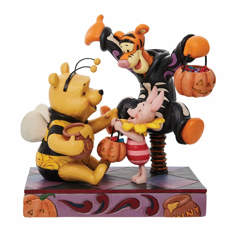 Enesco Jim Shore Disney Winnie The Pooh And Friends Halloween Figurine, 6.69" 1 Enesco Jim Shore Disney Winnie The Pooh And Friends Halloween Figurine, 6.69"