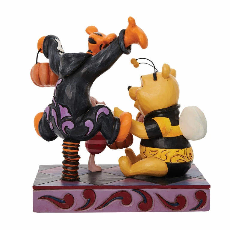 Enesco Jim Shore Disney Winnie The Pooh And Friends Halloween Figurine, 6.69" 2 Enesco Jim Shore Disney Winnie The Pooh And Friends Halloween Figurine, 6.69" - Image 2
