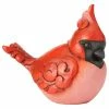 Enesco Jim Shore Red Cardinal Bird Figurine, 4.25"