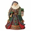 Enesco Jim Shore Collector Santa With Lantern Figurine, 14.02"