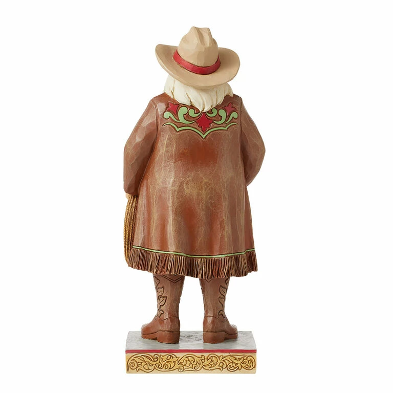 Enesco Jim Shore Western Santa Figurine, 10.24" 2 Enesco Jim Shore Western Santa Figurine, 10.24" - Image 2