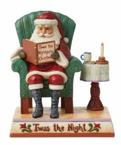 Enesco Jim Shore Santa Twas The Night Figurine, 7.125"