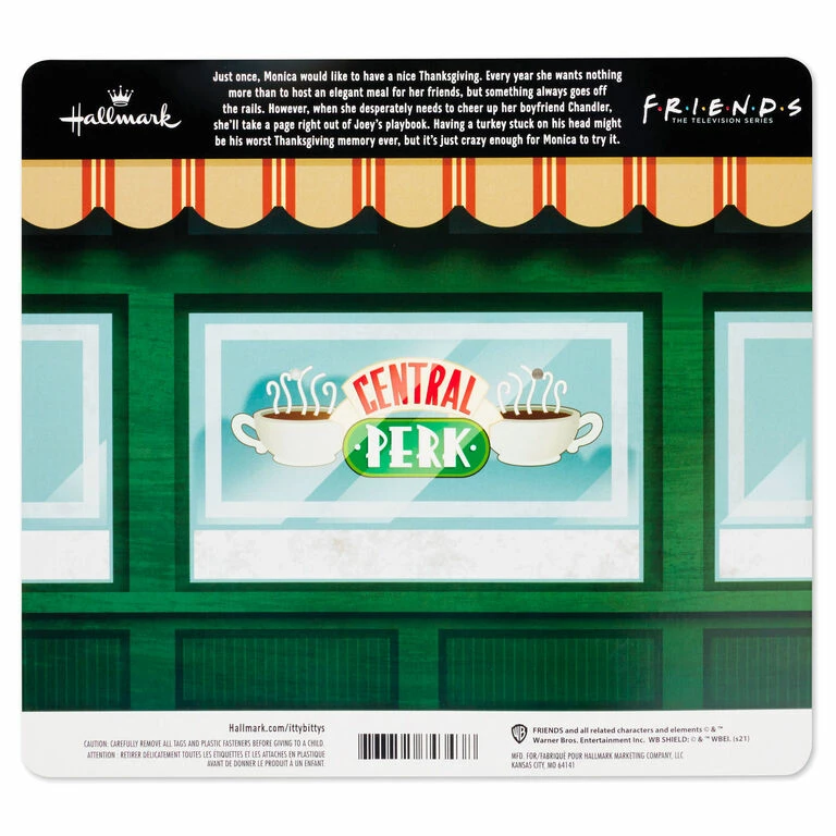 Hallmark Itty Bittys® Friends Joey And Monica Plush, Set Of 2 4 Hallmark Itty Bittys® Friends Joey And Monica Plush, Set Of 2 - Image 4