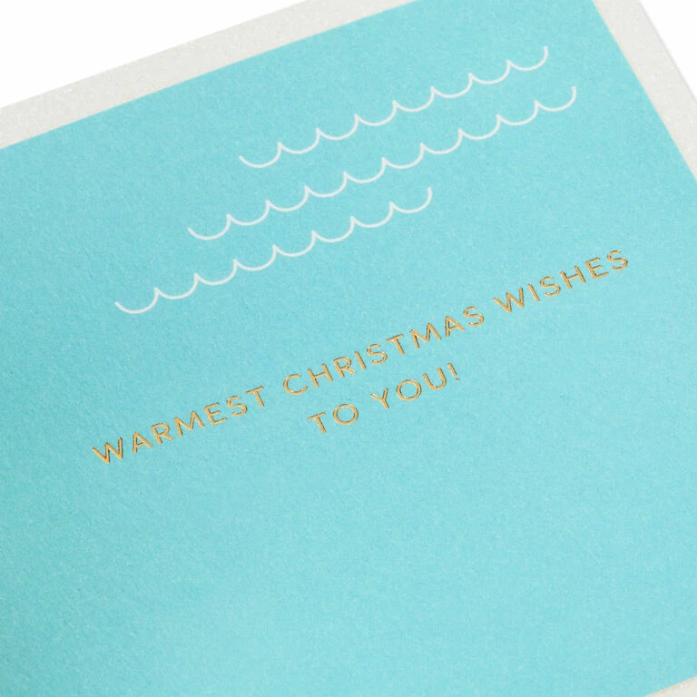 Hallmark Jolly Holidays Beach Santa 3D Pop-Up Christmas Card 5 Hallmark Jolly Holidays Beach Santa 3D Pop-Up Christmas Card - Image 5