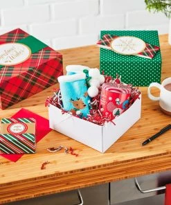 Hallmark Joy To You 3-Pack Christmas Gift Boxes, Assorted Sizes And Designs 10 Hallmark Joy To You 3-Pack Christmas Gift Boxes, Assorted Sizes And Designs -Department Store Shop Joy to You Assorted Christmas Gift Boxes 55XBC1128 02