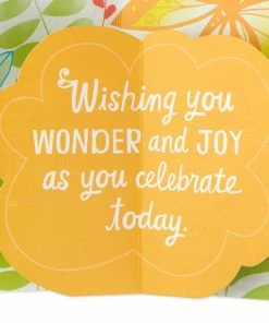 Hallmark 16" Joyful Butterflies Pop-Up Jumbo Birthday Card -Department Store Shop Joyful Butterflies Pop Up Birthday Card 1299CBG1010 03