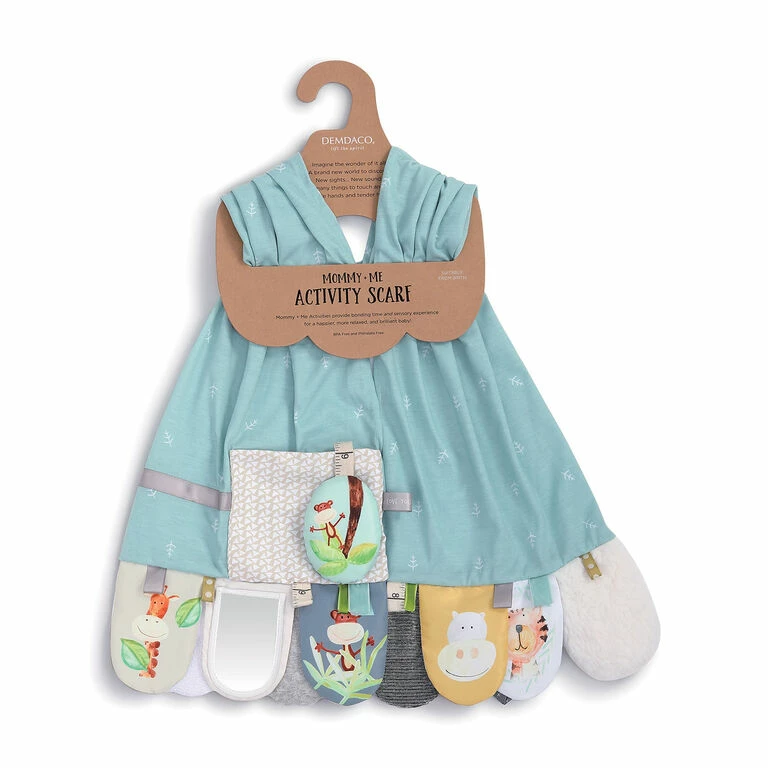 Jungle Mommy & Me Activity Scarf 2 Jungle Mommy & Me Activity Scarf - Image 2