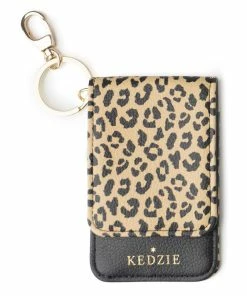 Kedzie Essentials Only Key Ring ID Case In Just Kitten