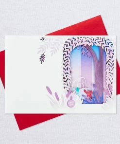 Hallmark Disney The Little Mermaid 3D Pop-Up Musical Valentine's Day Card With Light -Department Store Shop Kiss the Girl PopUp Music Light Valentines Day Card 1099VAY9992 07