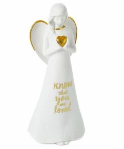 Hallmark Know That You Are Loved Angel Figurine, 8.25"