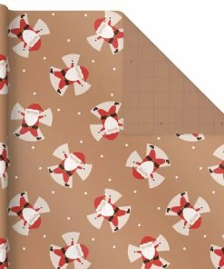 Hallmark Kraft Assorted 4-Pack Christmas Wrapping Paper, 88 Sq. Ft. 10 Hallmark Kraft Assorted 4-Pack Christmas Wrapping Paper, 88 Sq. Ft. -Department Store Shop Kraft Christmas Wrapping Paper for Kids JXW1085 03