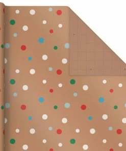 Hallmark Kraft Assorted 4-Pack Christmas Wrapping Paper, 88 Sq. Ft. 13 Hallmark Kraft Assorted 4-Pack Christmas Wrapping Paper, 88 Sq. Ft. -Department Store Shop Kraft Christmas Wrapping Paper for Kids JXW1085 06