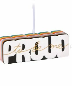 Hallmark Proud To Be Me Porcelain Ornament -Department Store Shop LGBTQ Proud to Be Me Keepsake Ornament 1799QHX3029 03