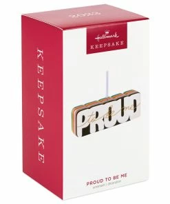 Hallmark Proud To Be Me Porcelain Ornament -Department Store Shop LGBTQ Proud to Be Me Keepsake Ornament 1799QHX3029 04
