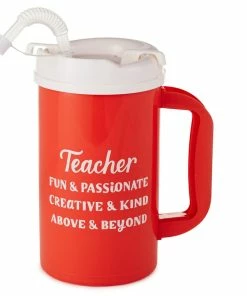 Hallmark Teacher Above & Beyond Water Jug, 32 Oz.