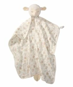 Douglas Cuddle Toys Lennox Lamb Blanki Lovey Baby Blanket, 24"