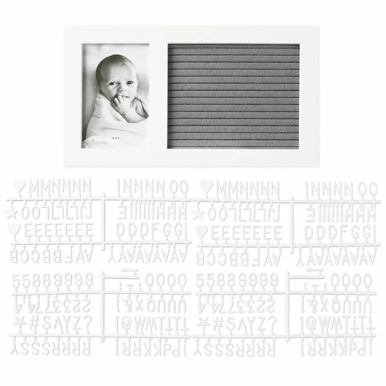Hallmark Letter Board Announcement Picture Frame, 4x6 4 Hallmark Letter Board Announcement Picture Frame, 4x6 - Image 4