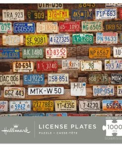 Hallmark License Plates 1,000-Piece Puzzle