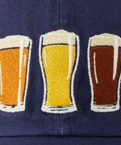 Life Is Good Diversified Portfolio Navy Baseball Cap -Department Store Shop Life Is Good Beers on Navy Blue Baseball Cap 98701OS 02