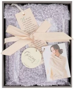 Light Purple Giving Shawl