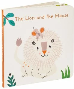 Hallmark The Lion And The Mouse Board Book And Lion Lovey Blanket Set -Department Store Shop Lion Lovey Blanket Lion Mouse Kindness Board Book Set 1BBY4783 03