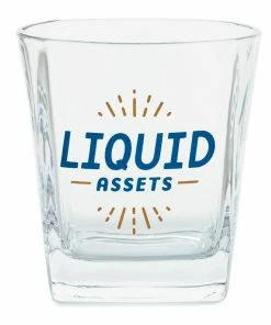 Hallmark Liquid Assets Lowball Glass, 15 Oz.