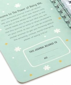 Hallmark Little World Changers™ The Power Of Being Me Prompted Journal With Stickers -Department Store Shop Little World Changers Being Me Sticker Prompt Journal 3HWJ2114 06