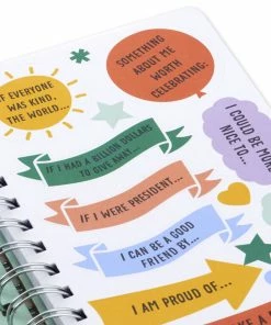 Hallmark Little World Changers™ The Power Of Being Me Prompted Journal With Stickers -Department Store Shop Little World Changers Being Me Sticker Prompt Journal 3HWJ2114 07