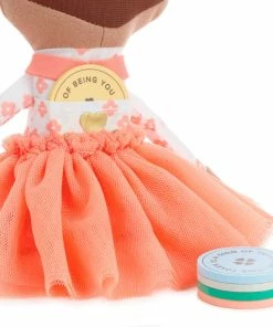 Hallmark Little World Changers™ And Kind Culture Co. The Doll Kind Dark Skin Girl, 12" -Department Store Shop Little World Changers Dark Skin Girl Doll With Tokens 1KID2086 03