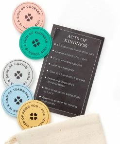 Hallmark Little World Changers™ And Kind Culture Co. The Doll Kind Dark Skin Girl, 12" -Department Store Shop Little World Changers Dark Skin Girl Doll With Tokens 1KID2086 05