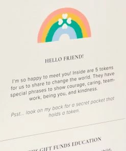 Hallmark Little World Changers™ And Kind Culture Co. The Doll Kind Light Skin Girl, 12" -Department Store Shop Little World Changers Light Skin Girl Doll With Tokens 1KID2085 08