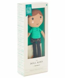 Hallmark Little World Changers™ And Kind Culture Co. The Doll Kind Boy, 12" -Department Store Shop Little World Changers Medium Skin Boy Doll With Tokens 1KID2087 06