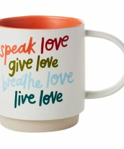 Hallmark Live Love Mug, 16 Oz.