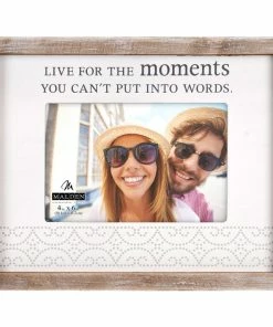 Live For The Moments Picture Frame, 4x6