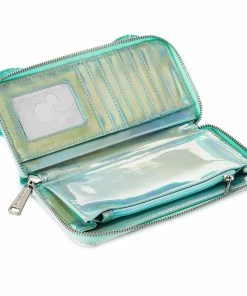 Loungefly Disney 100 Years Of Wonder Holographic Wallet 5 Loungefly Disney 100 Years Of Wonder Holographic Wallet -Department Store Shop Loungefly Disney 100th Anniversary Holographic Wallet WDWA2585 03