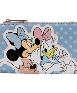Loungefly Minnie Pastel Color Block Dots Wallet