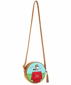 Loungefly Peanuts Snoopy Vs. The Red Baron Crossbody Bag 5 Loungefly Peanuts Snoopy Vs. The Red Baron Crossbody Bag -Department Store Shop Loungefly Snoopy vs. the Red Baron Crossbody Bag PNTB0010 03
