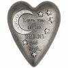 Love You To The Moon Art Heart Trinket Box, 3.5"
